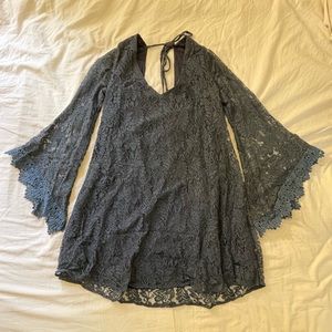 Blue Lace Dress